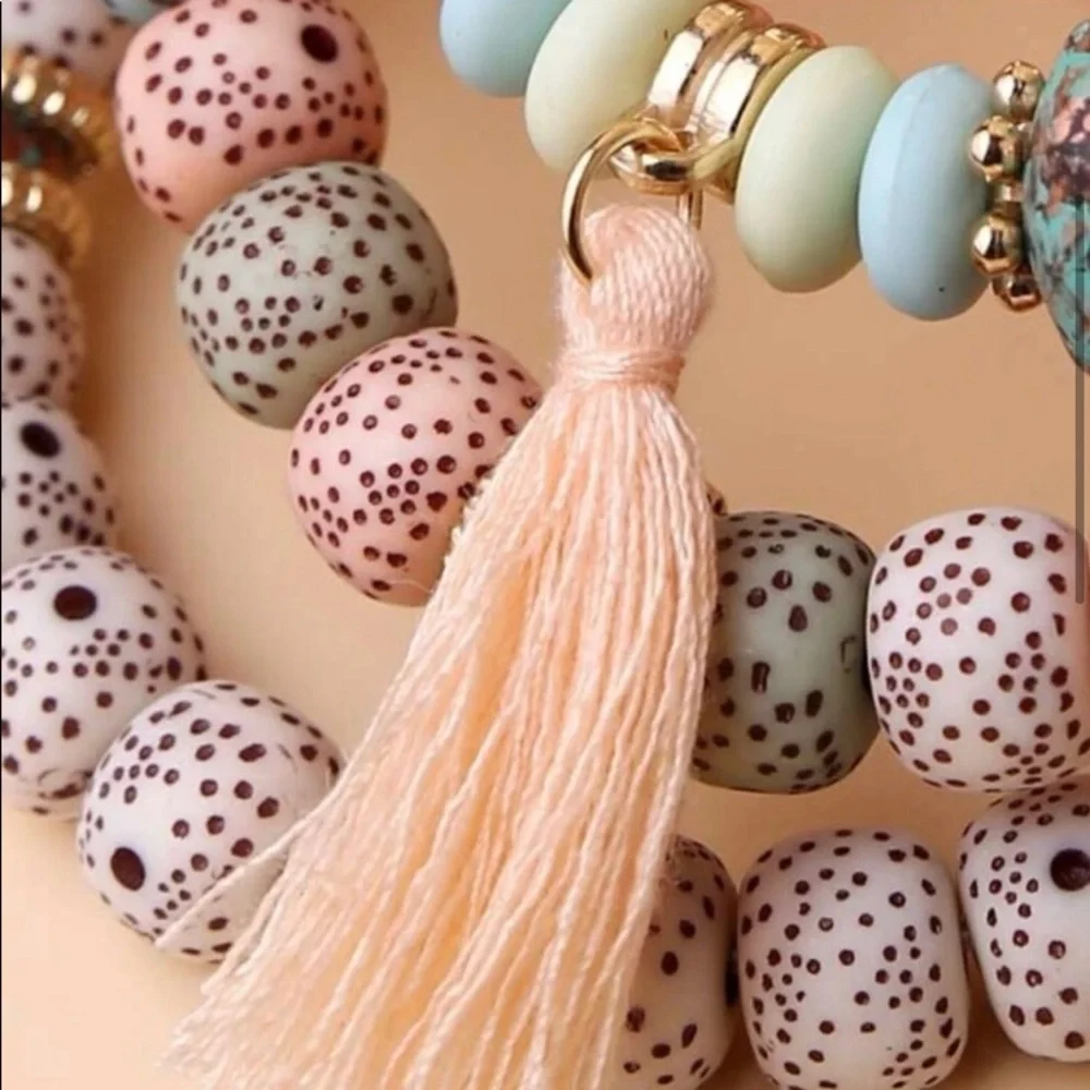 Boho beaded bracket stack set - Picture 4 of 6